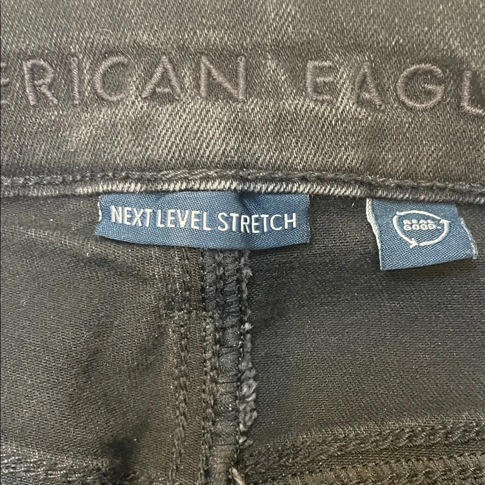 American Eagle Outfitters Black Skinny Jeans - Picture 3 of 10